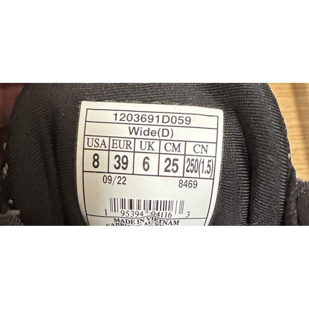 Brooks Glycerin GTS 20 Women's Size 8 D Wide Running Shoes Black White - Picture 6 of 7